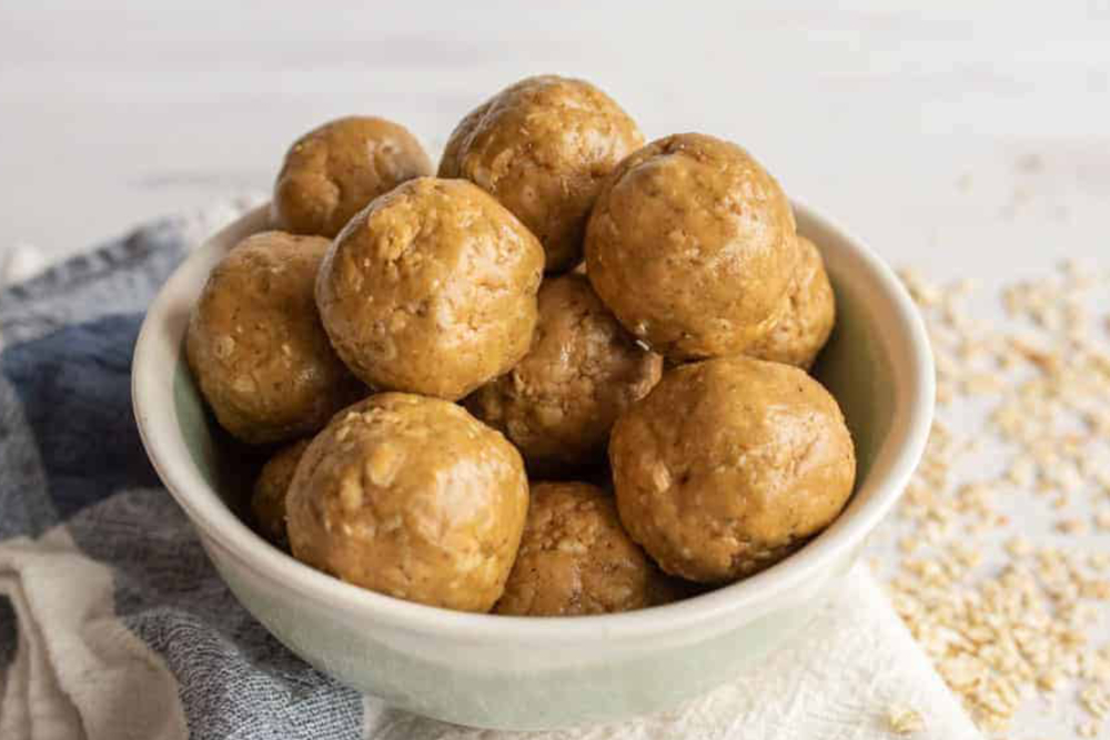 Cashew Butter Protein Balls